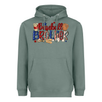 Sage baseball brother Heavyweight Hoodie - MaliasSmallBusiness