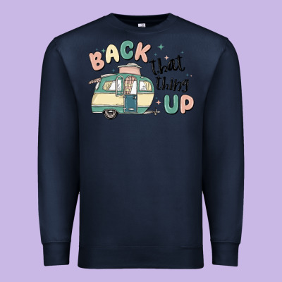 Back That Thing Up Premium Sweatshirt Designed By Maliassmallbusiness
