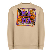 Mushroom basketball mama with leopard Heavyweight Sweatshirt - Zillion Design Studio