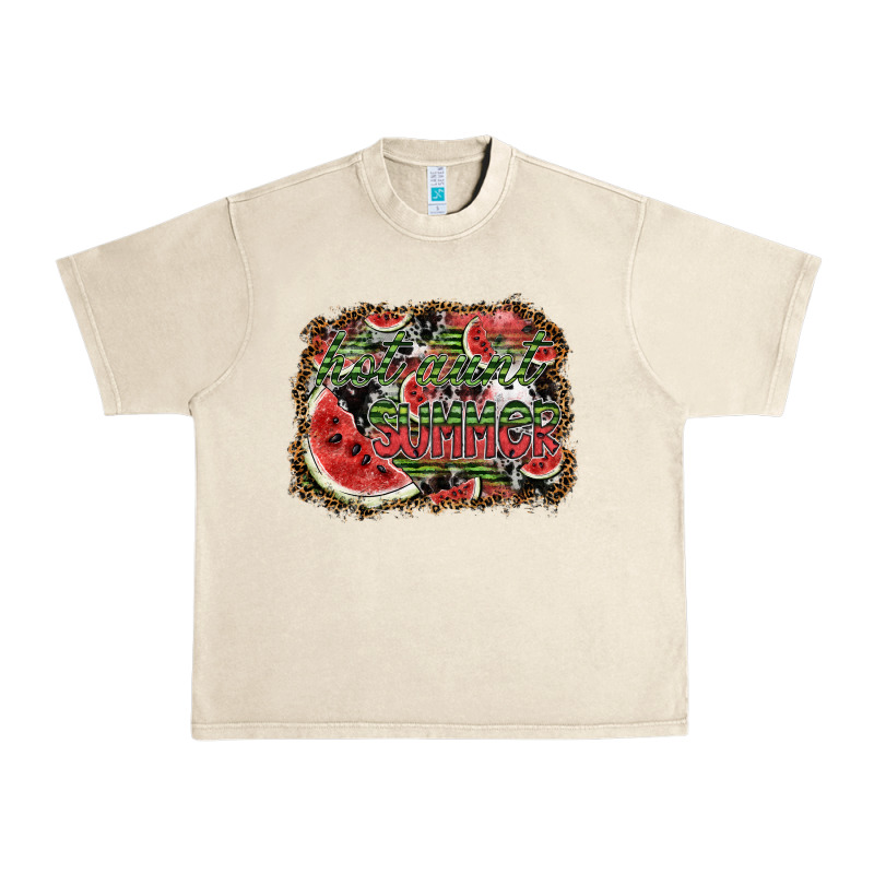 Hot Aunt Summer Urban Heavy Tee by SublimationCraftShop | Teevron