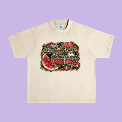 Hot Aunt Summer Urban Heavy Tee Designed By Sublimationcraftshop