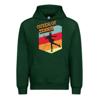 Forest Green Queen Of Tennis Urban Hoodie - Bettercallsaul