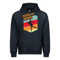 Navy Queen Of Tennis Urban Hoodie - Bettercallsaul
