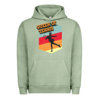 Pigment Oil Green Queen Of Tennis Urban Hoodie - Bettercallsaul