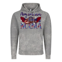 Cloud Rock American mama with cowboy Vintage Hoodie - texasbilliewilder