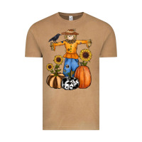 Vintage Camel pumpkin sunflower fall scarecrow Vintage Tee - RanaPortraitStore
