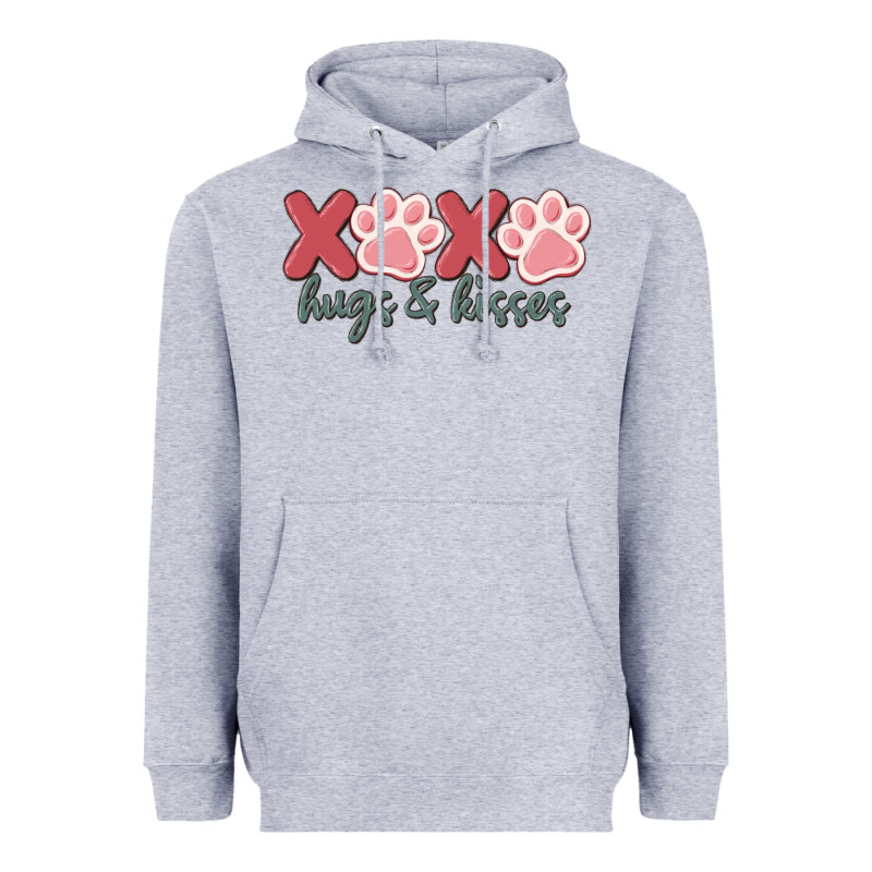 Xoxo Hugs And Kisses Heavyweight Hoodie by MaliasSmallBusiness | Teevron