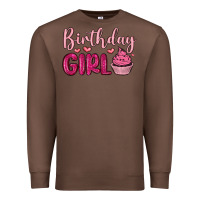 Chestnut birthday girl cupcake Premium Sweatshirt - MaliasSmallBusiness