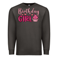 Smoke birthday girl cupcake Premium Sweatshirt - MaliasSmallBusiness