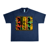 Navy juneteenth 1865 tumbler Urban Heavy Tee - HRA Design Shop
