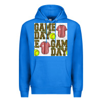 True Royal softball uniform game day seamless pattern Premium Hoodie - BundleAndBundleShop