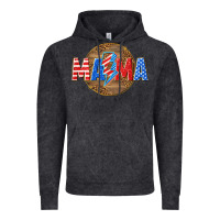 Vintage Black American mama with lightning bolt Vintage Hoodie - texasbilliewilder