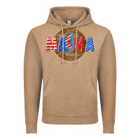 Vintage Coffee American mama with lightning bolt Vintage Hoodie - texasbilliewilder