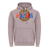 Vintage Zinc American mama with lightning bolt Vintage Hoodie - texasbilliewilder