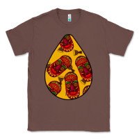 Chestnut african masks teardrop  5 Classic Tee - BundleAndBundleShop