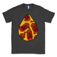 Smoke african masks teardrop  5 Classic Tee - BundleAndBundleShop