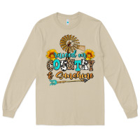 Mushroom raised on country and sunshine Long Sleeve Tee - AdoDesignShop
