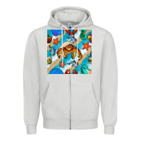 Sea Animals Zipper Hoodie | Teevron