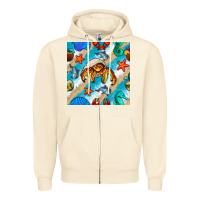 Sandshell sea animals Zipper Hoodie - BundleAndBundleShop