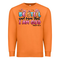 Carrot be still and know that i am god psalm 46 10 Premium Sweatshirt - MaliasSmallBusiness