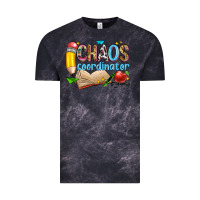 Cloud Black chaos coordinator Vintage Tee - Zillion Design Studio