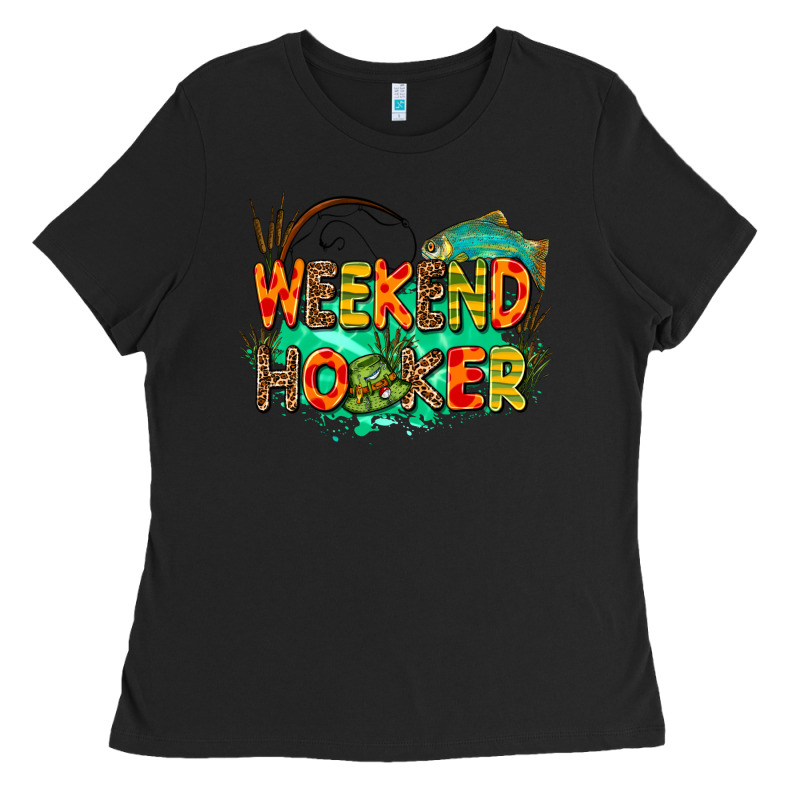 Weekend Hooker Ladies Tee by AdoDesignShop | Teevron