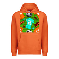 Carrot soccer ball uniform and shoes seamless pattern Premium Hoodie - BundleAndBundleShop