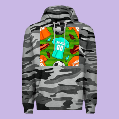 Soccer Ball Uniform And Shoes Seamless Pattern Premium Hoodie Designed By Bundleandbundleshop