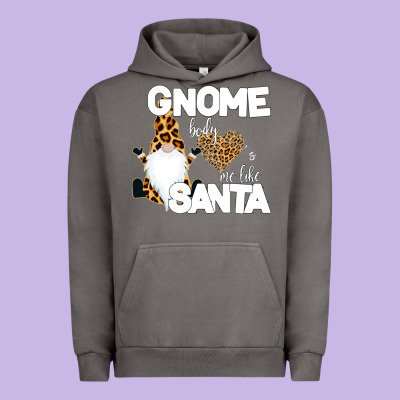 Gnome Body S Me Like Santa Urban Hoodie Designed By Bettercallsaul
