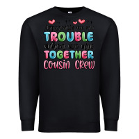 Black apparently we are trouble when we are together cou Premium Sweatshirt - MaliasSmallBusiness