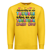 Lemon apparently we are trouble when we are together cou Premium Sweatshirt - MaliasSmallBusiness