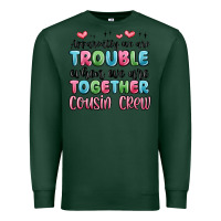 Sports Green apparently we are trouble when we are together cou Premium Sweatshirt - MaliasSmallBusiness