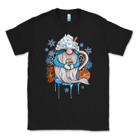Black winter gnome coffee Classic Tee - JahusDesignShop
