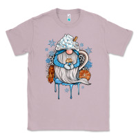 Lilac winter gnome coffee Classic Tee - JahusDesignShop