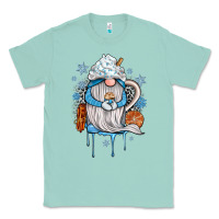 Seafoam winter gnome coffee Classic Tee - JahusDesignShop
