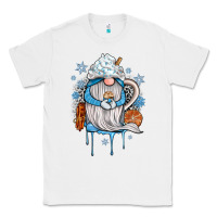 White winter gnome coffee Classic Tee - JahusDesignShop