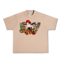 Burro christmas joy cow Urban Heavy Tee - CowhideDigitalArt