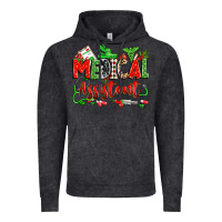 Vintage Black christmas medical assistant Vintage Hoodie - Zillion Design Studio