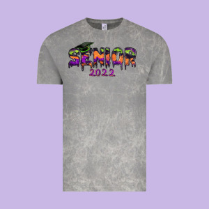 Senior 2022 Halloween Vintage Tee Designed By Ranaportraitstore