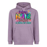 Lavender making hair beautiful is kinda my thing Heavyweight Hoodie - MaliasSmallBusiness