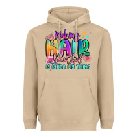 Mushroom making hair beautiful is kinda my thing Heavyweight Hoodie - MaliasSmallBusiness