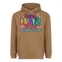 Toasted Coconut making hair beautiful is kinda my thing Heavyweight Hoodie - MaliasSmallBusiness