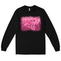Black pink glitter background Long Sleeve Tee - JahusDesignShop