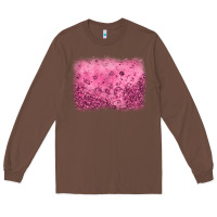 Chestnut pink glitter background Long Sleeve Tee - JahusDesignShop
