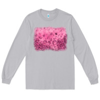 Moon Dust pink glitter background Long Sleeve Tee - JahusDesignShop