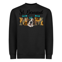 Black western st. bernard mom Heavyweight Sweatshirt - RanaPortraitStore