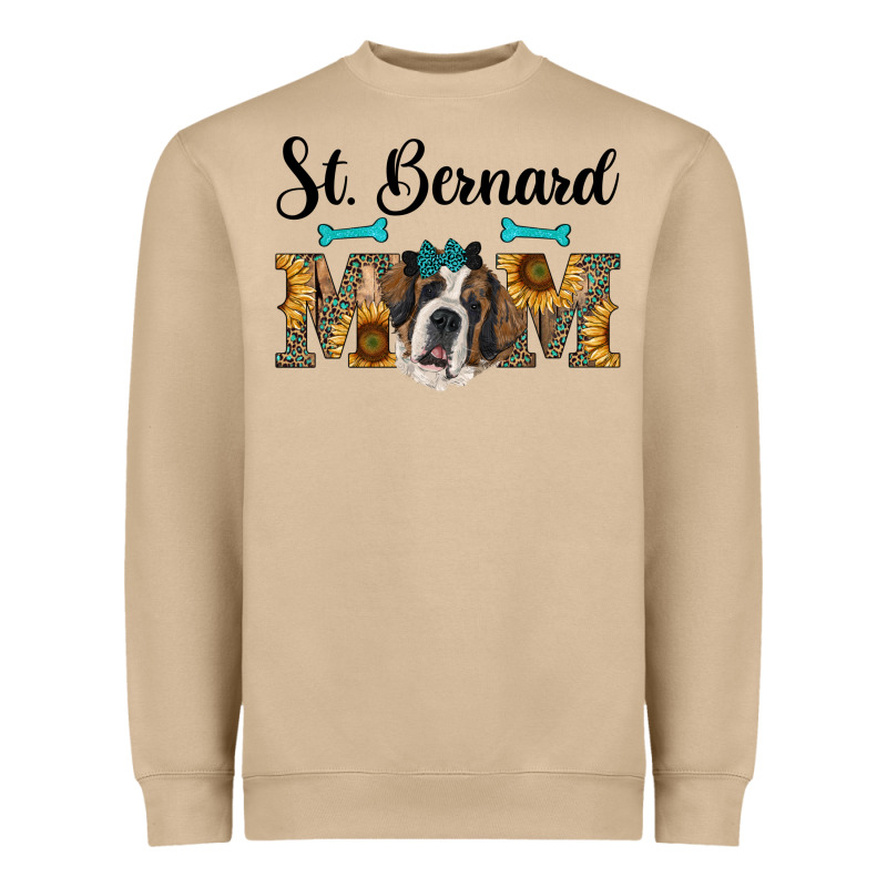 Western St. Bernard Mom Heavyweight Sweatshirt by RanaPortraitStore | Teevron
