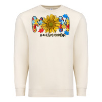 Sandshell autism mom life sunflower Premium Sweatshirt - MaliasSmallBusiness