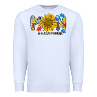 Autism Mom Life Sunflower Premium Sweatshirt | Teevron