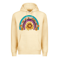 Pina Colada rainbow sunflower Premium Hoodie - AdoDesignShop